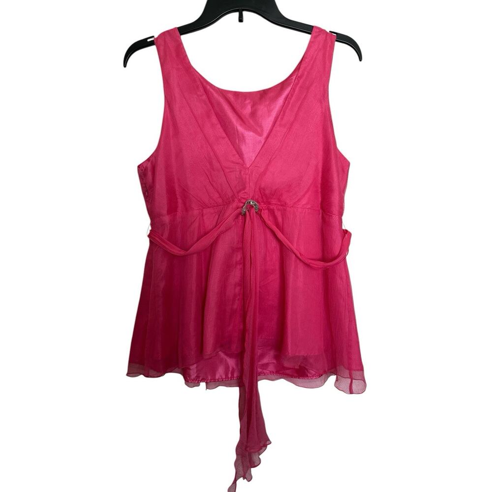 Richard Malcolm top Size M 100%silk